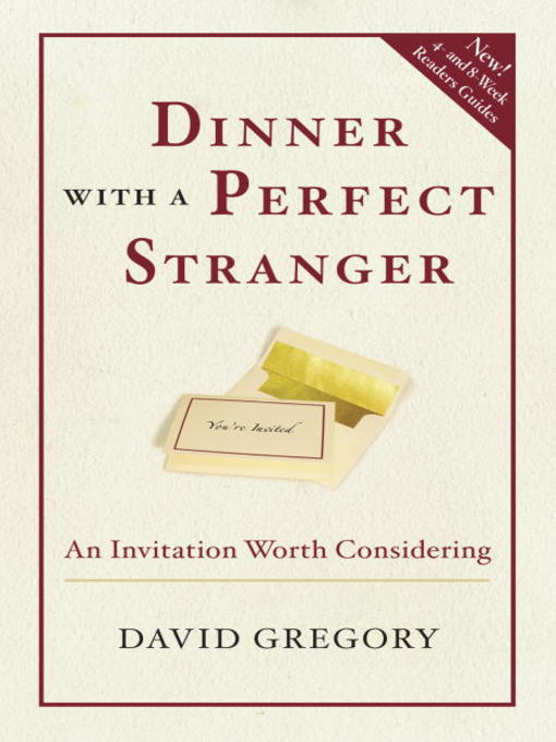 Title details for Dinner with a Perfect Stranger by David Gregory - Available